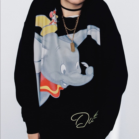 Zara Dumbo Disney Sweatshirt - Picture 2 of 5